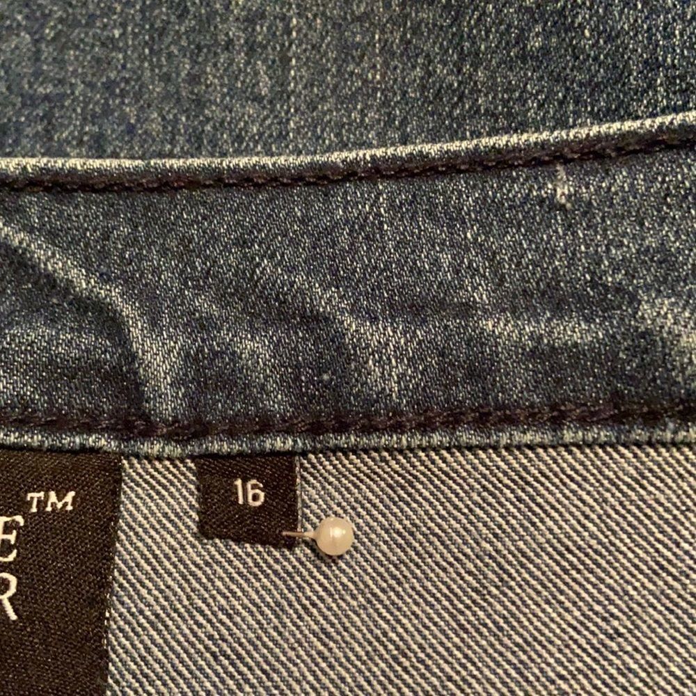 Christine Alexander Vintage Crystal Embellished straight leg, hi-rise jeans 16. - Picture 8 of 10